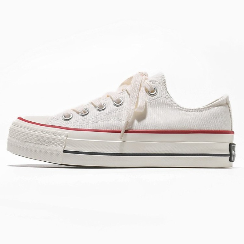 أحذية قماشية نسائية بنعل عالي  - مراجعة Vans Shoes Old Skool وسعره