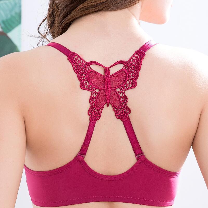 مثير الجبهة خصم فراشة الجمال ا - مراجعة Bralette Triangle Set وسعره